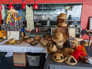 Vintage Pāpale at the Inaugural Aloha Shirt Festival and October Projects
