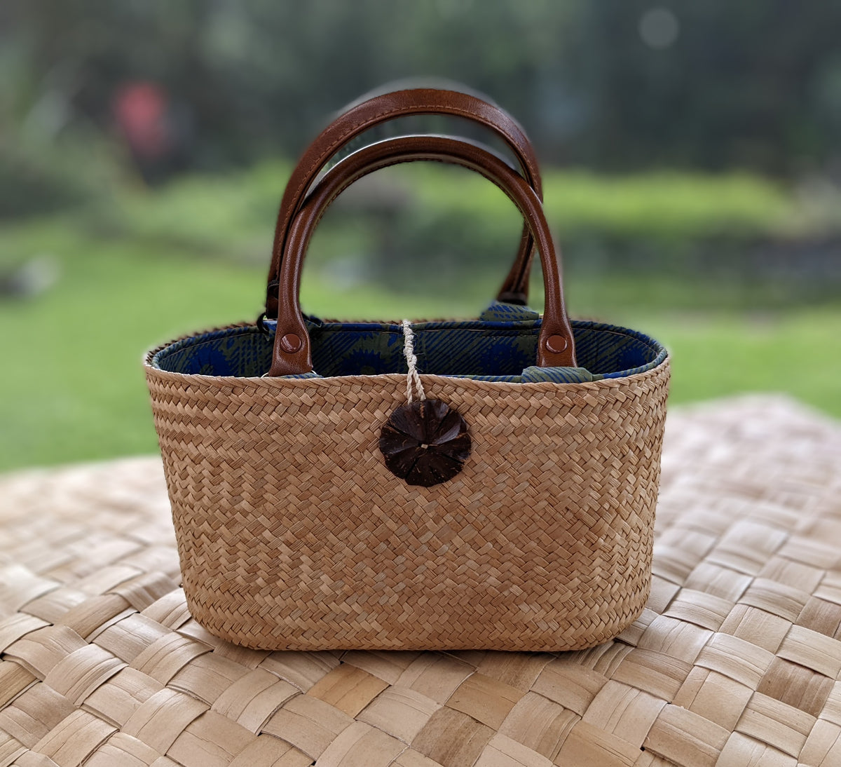 Lauhala weave tote hotsell