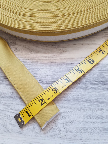 Organic Cotton Lined Sweatband Sold By the Yard - Tan