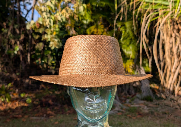 25 Inch Kona Lauhala Pāpale Fedora Style Hat