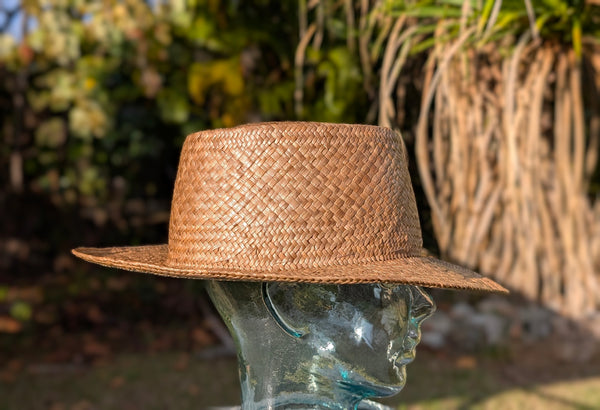 25 Inch Kona Lauhala Pāpale Fedora Style Hat