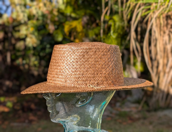 25 Inch Kona Lauhala Pāpale Fedora Style Hat